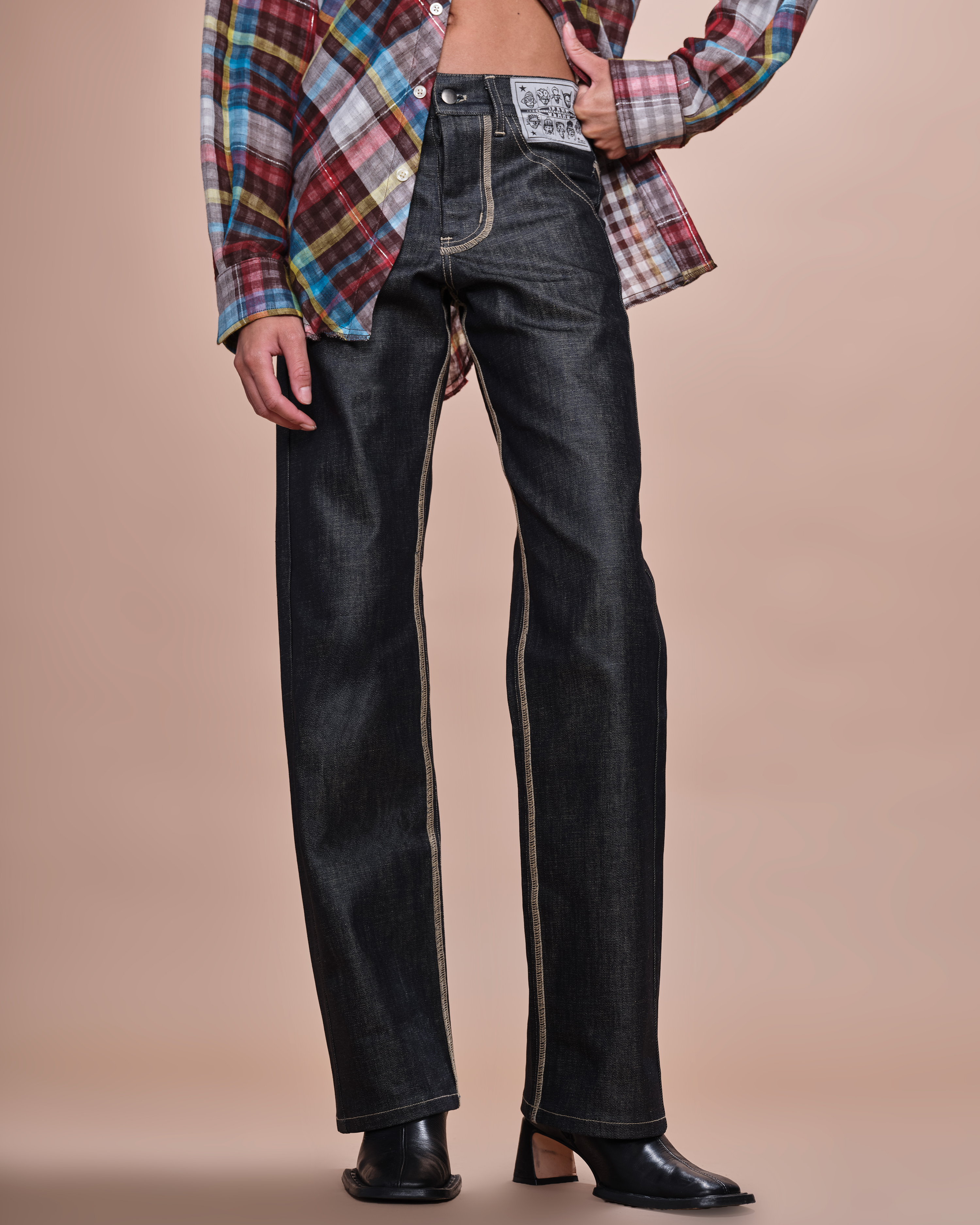 3 POCKET INDIGO JEAN