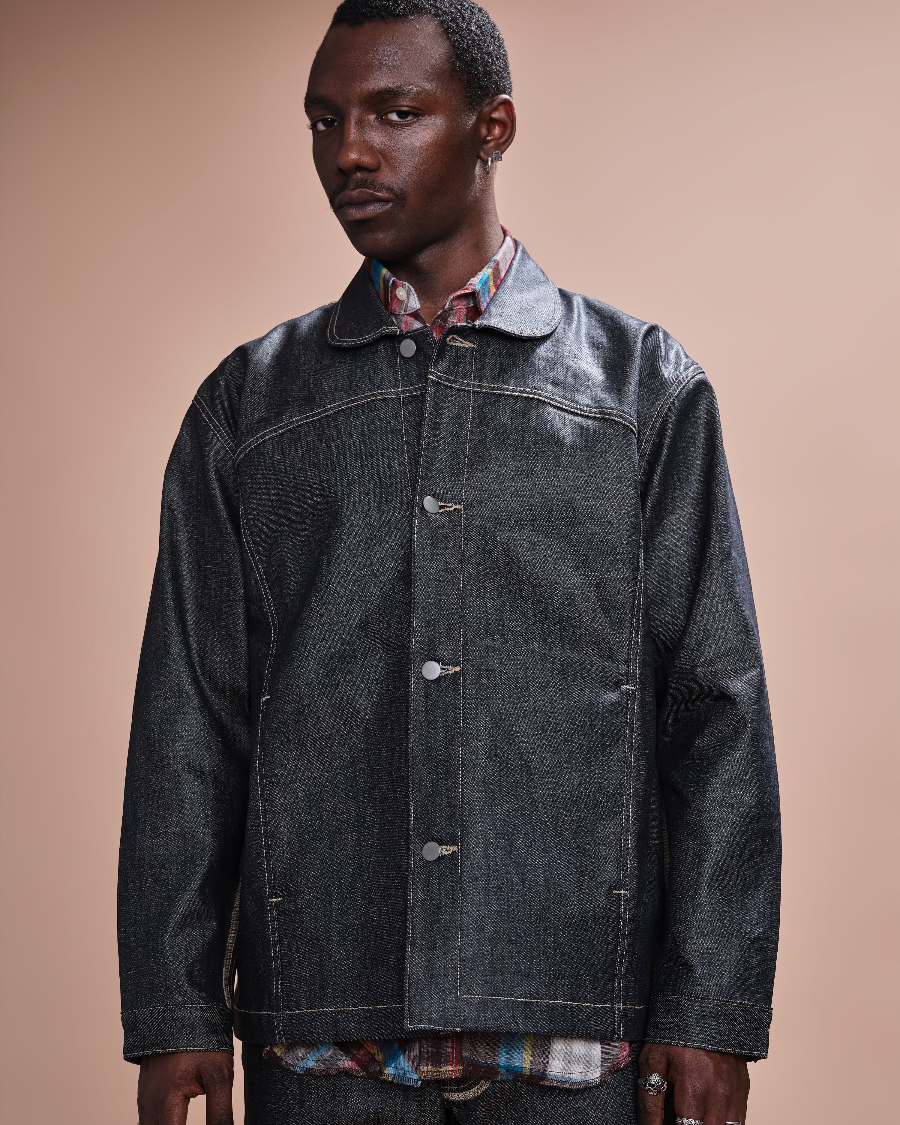 3 Pocket Indigo Denim Jacket