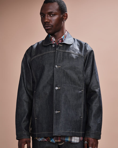 3 Pocket Indigo Denim Jacket