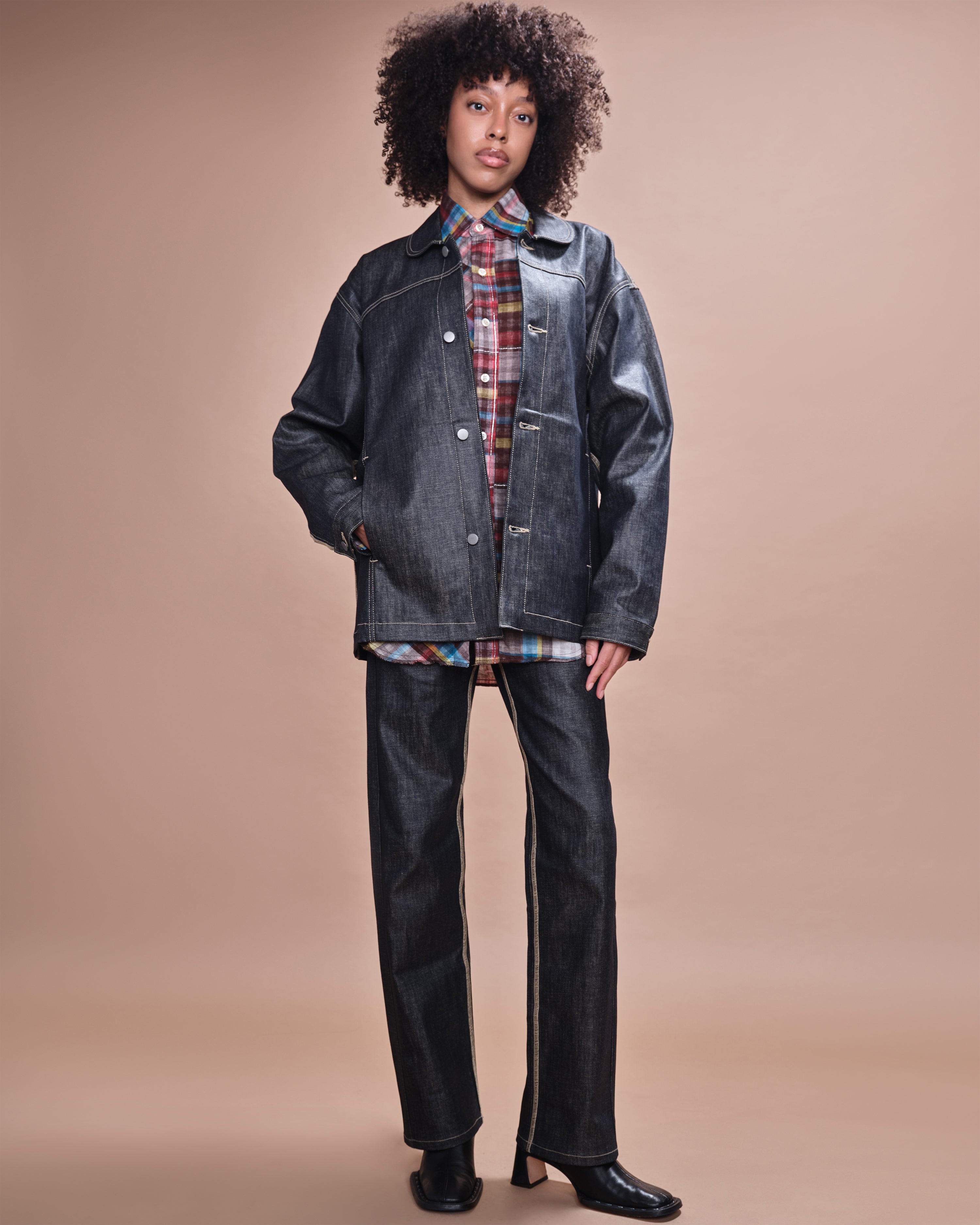 3 Pocket Indigo Denim Jacket
