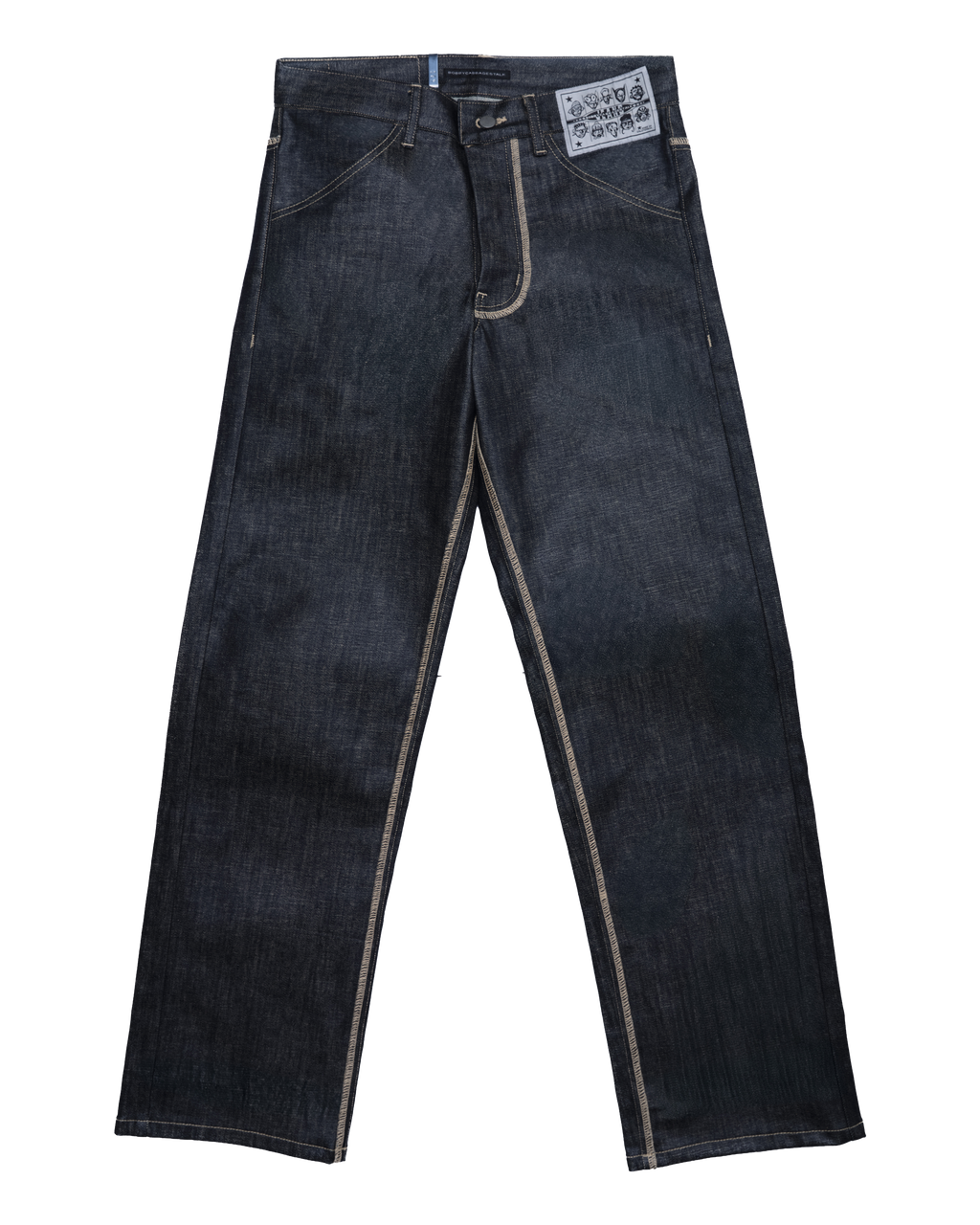 3 POCKET INDIGO JEAN