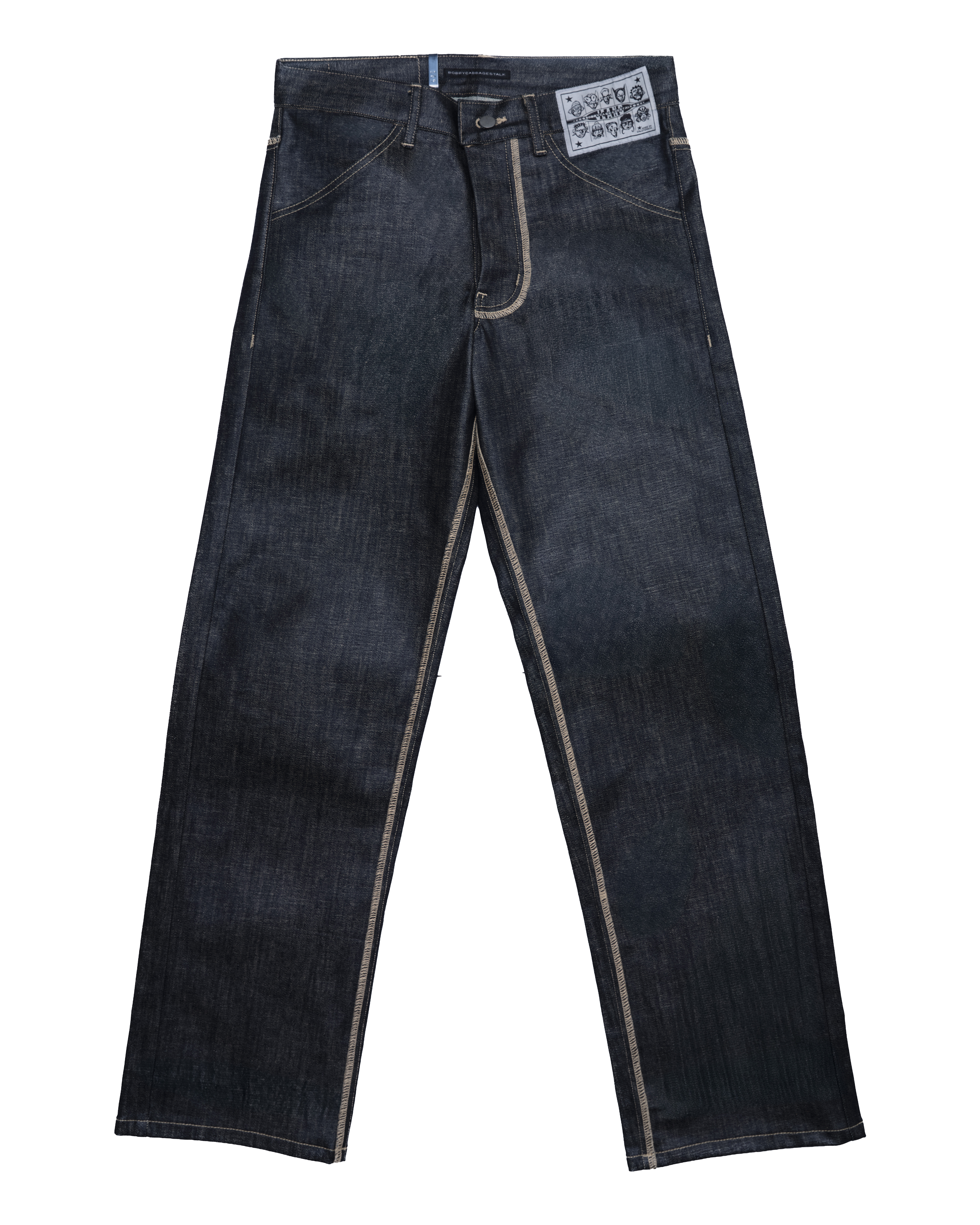 3 POCKET INDIGO JEAN