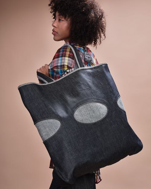 Denim Tote Bag